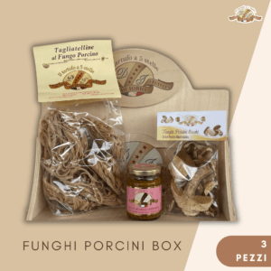 pacco funghi porcini regalo