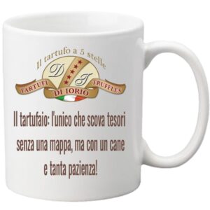 Tazza da regalo immagine del tartufo bianco e frase