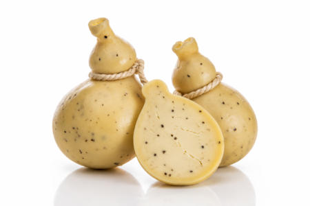 Caciocavallo al Tartufo Nero Molisano 250 g Di Iorio Tartufi