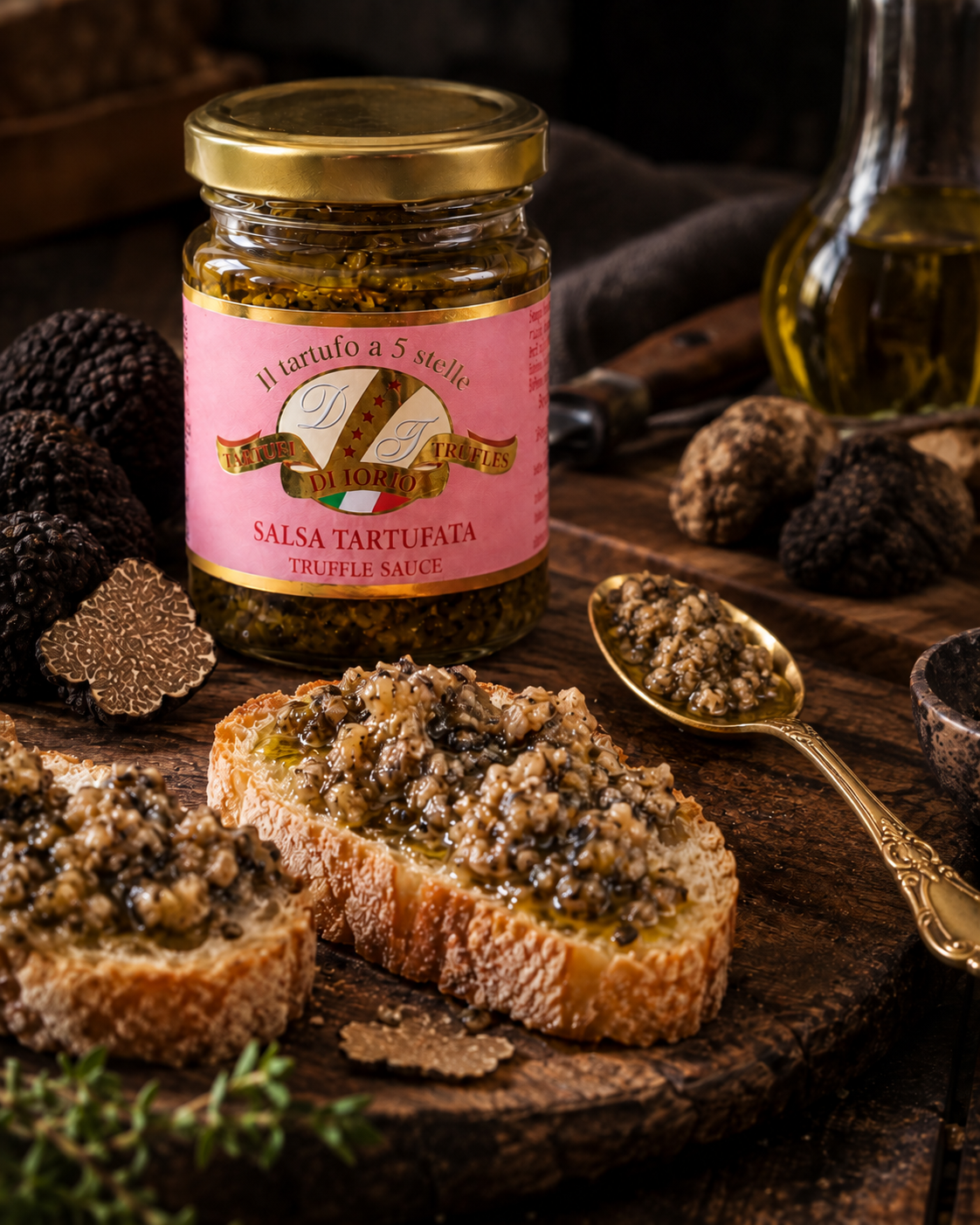 Salse creme e paté al tartufo Di Iorio Tartufi
