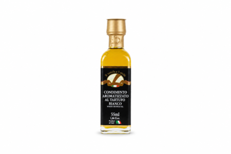 Condimento aromatizzato al tartufo bianco con pezzetto Di Iorio Tartufi bottiglia 60 ml