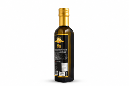 Condimento aromatizzato al tartufo nero con scaglia Di Iorio Tartufi bottiglia in vetro 250 ml