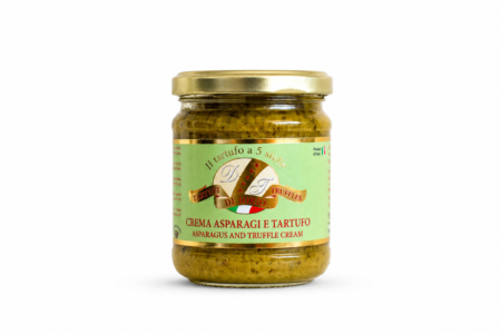 Crema Asparagi e Tartufo Di Iorio Tartufi vasetto da 180 g con tartufo nero estivo