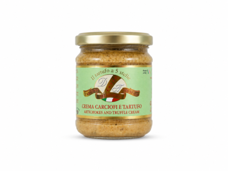 Crema Carciofi e Tartufo Di Iorio Tartufi vasetto da 180 g con tartufo nero estivo