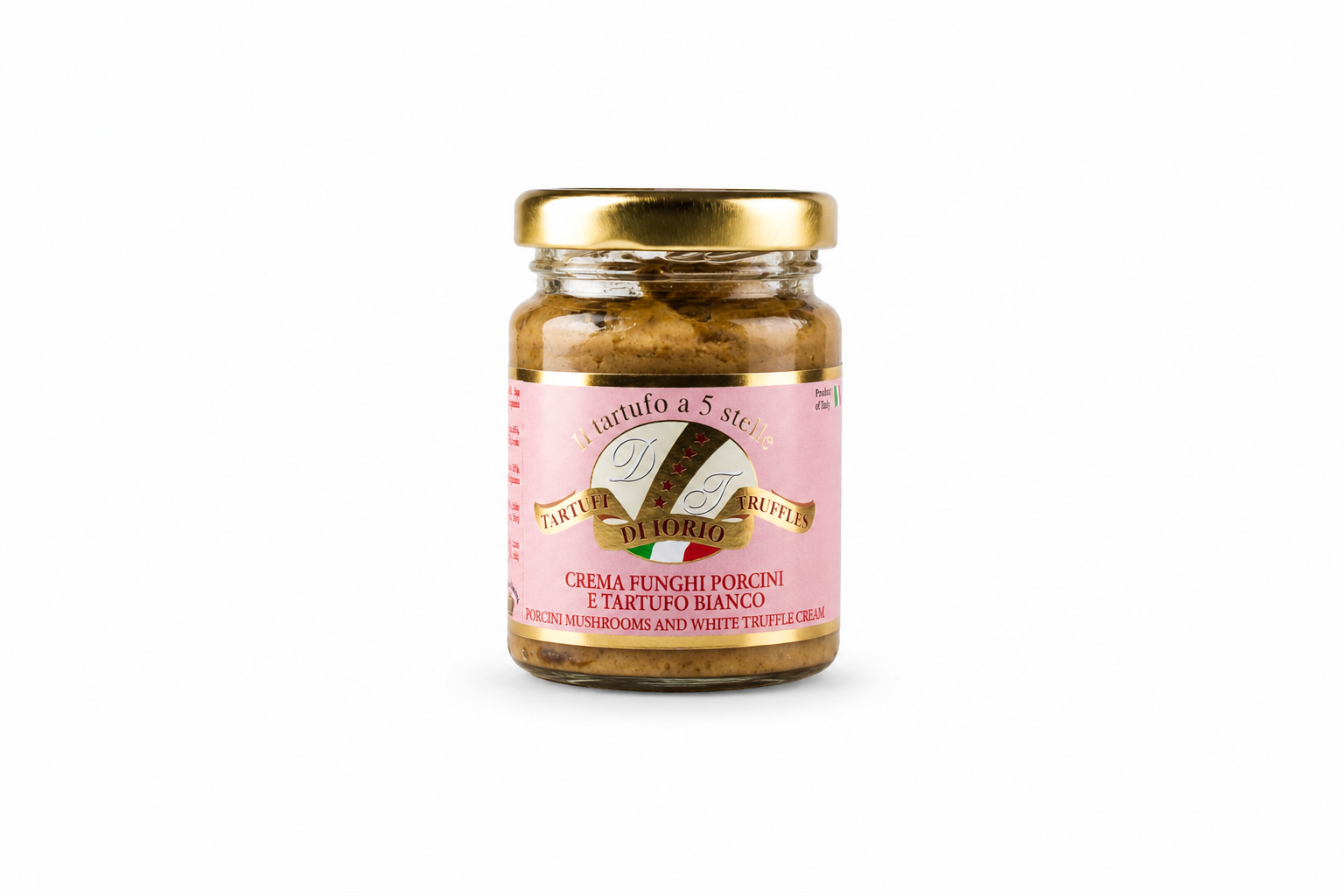 Crema Funghi Porcini e Tartufo Bianco 80 g Di Iorio Tartufi