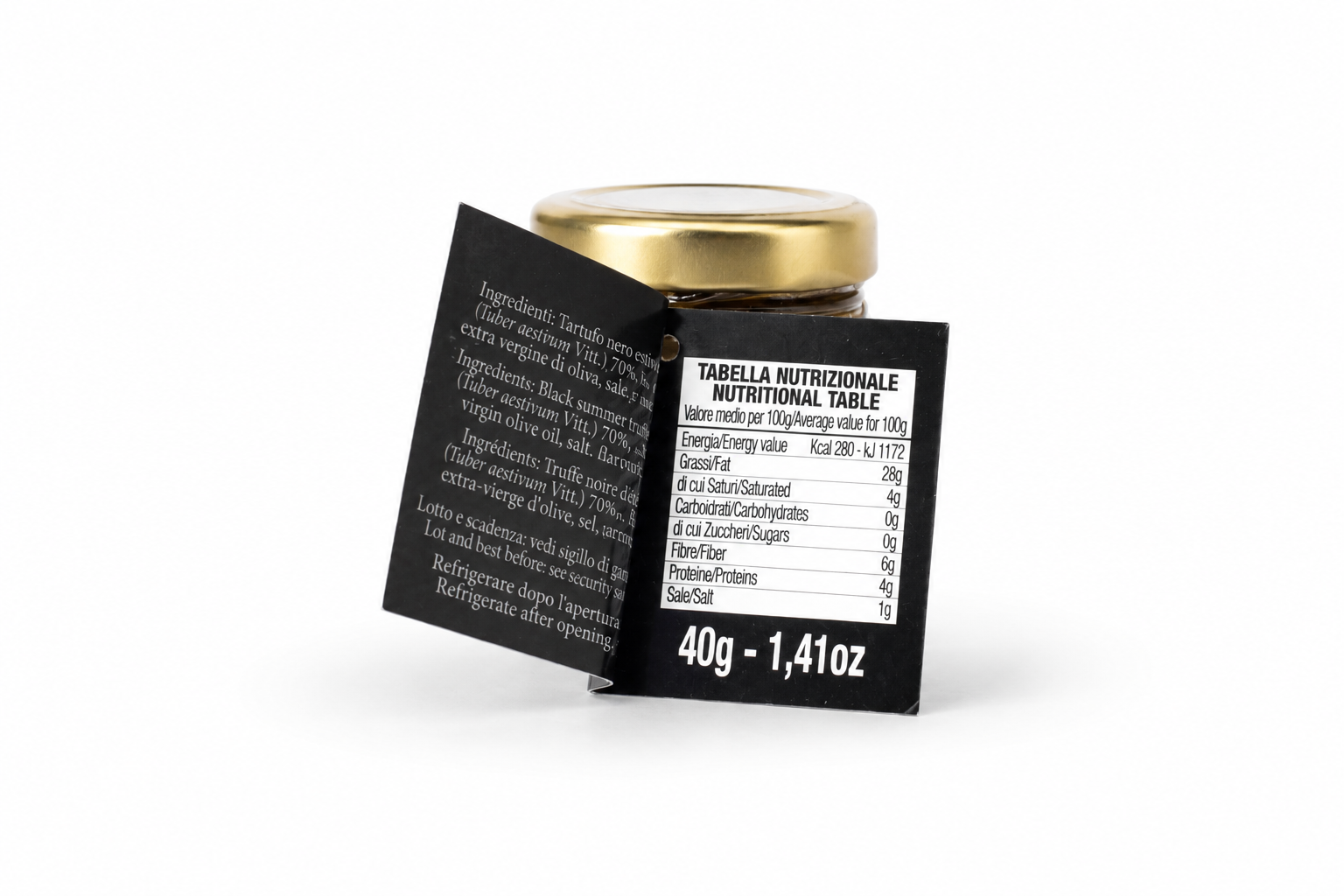 Macinato di Tartufo Nero Estivo 40 g Di Iorio Tartufi