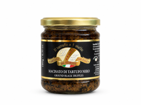 Macinato di Tartufo Nero Di Iorio Tartufi vasetto da 180 g con 70% Tuber aestivum
