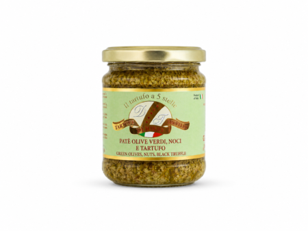 Patè di Olive Verdi, Noci e Tartufo Di Iorio Tartufi vasetto da 180 g