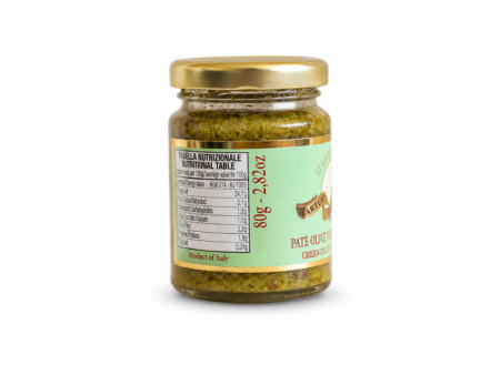 Patè Olive Verdi, Noci e Tartufo 80 g Di Iorio Tartufi