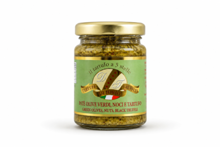 Patè Olive Verdi, Noci e Tartufo 80 g Di Iorio Tartufi